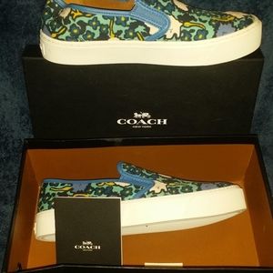Coach slip on sneakers